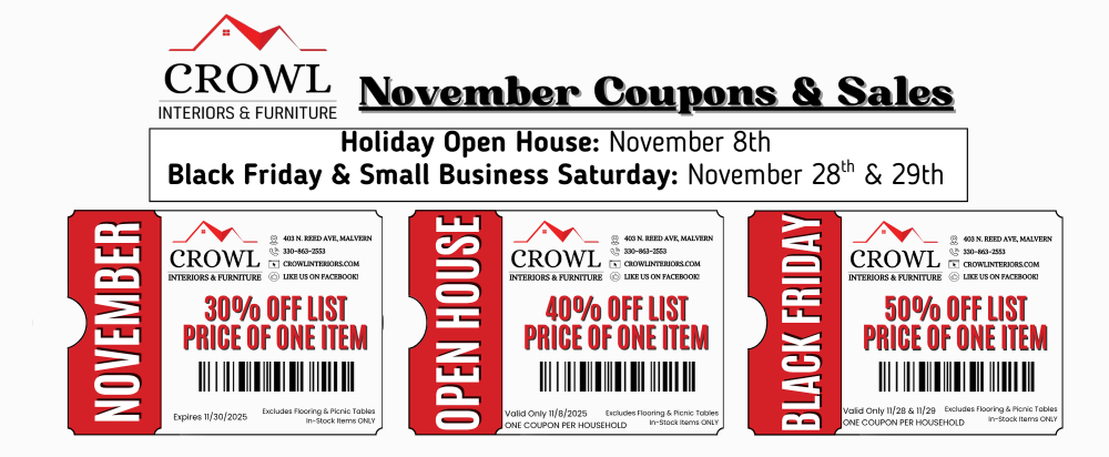November Coupons and Sales