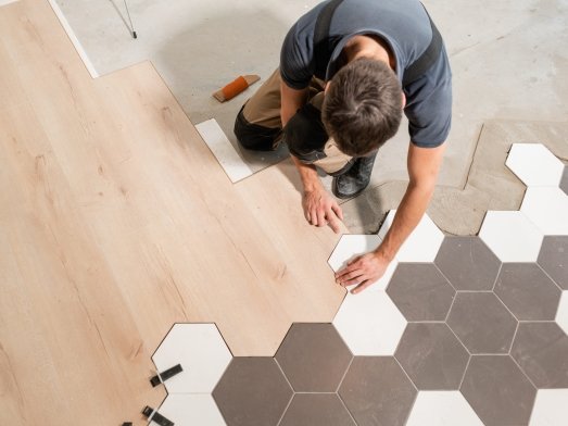 Flooring installation services in Malvern, OH