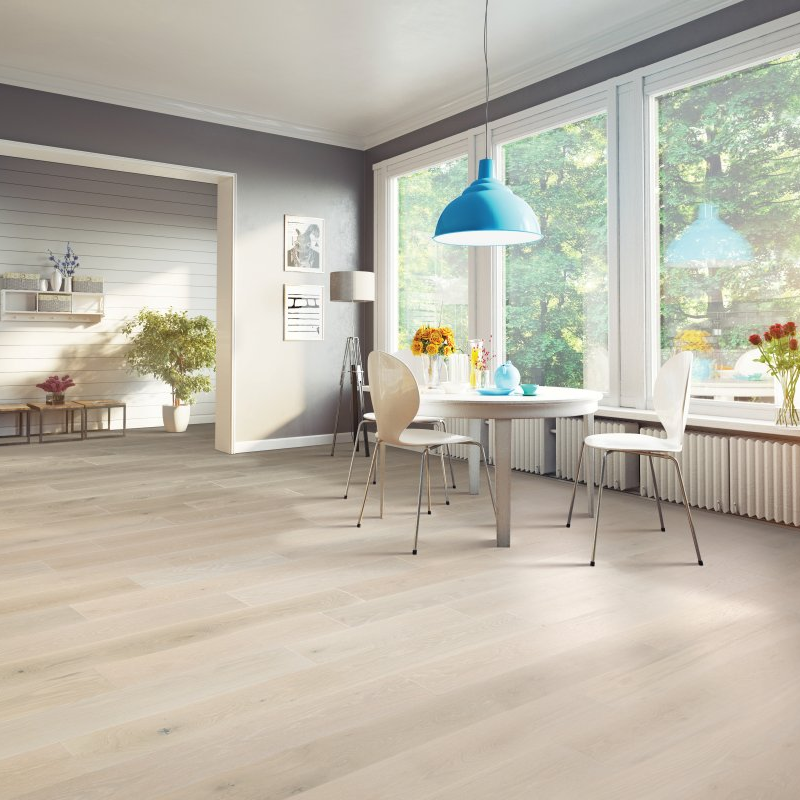 Crowl Interiors & Interiors providing hardwood flooring in Malvern, OH - Coastal Couture Plus- Seaspray Oak