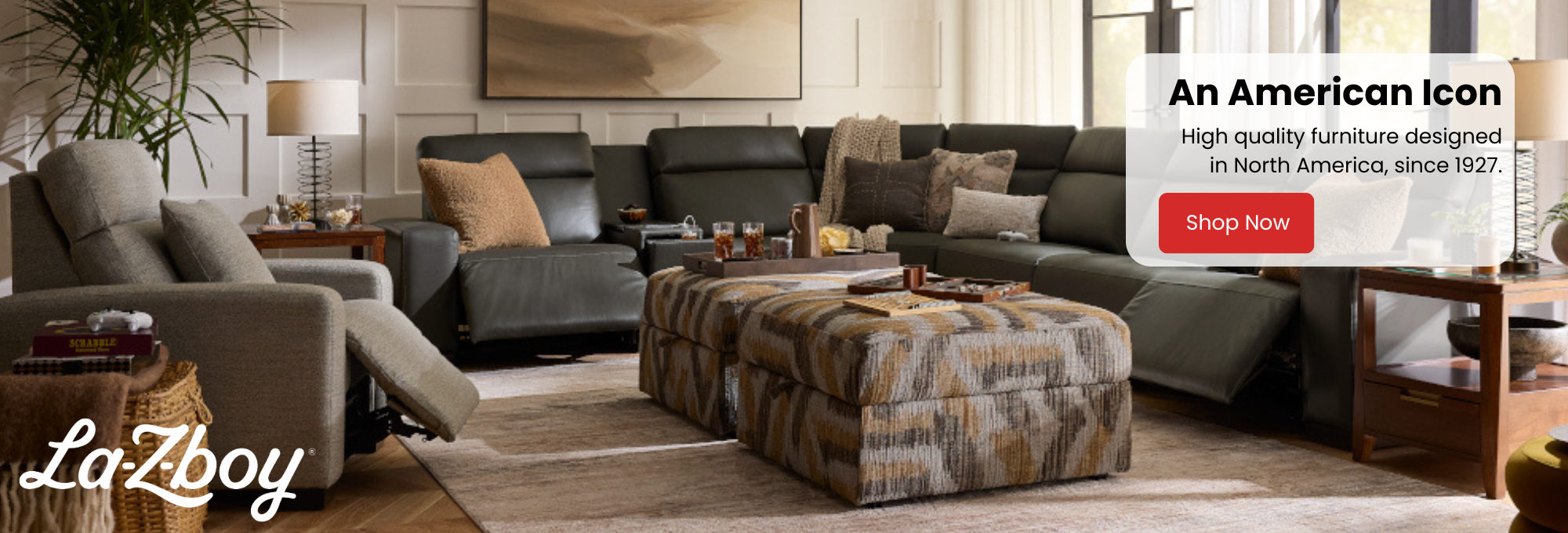Browse La-Z-Boy's furniture options like recliners sofas sectionals