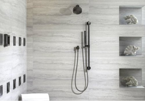 Emser tile in a modern shower